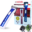 Barbeador e Aparador nhc-3780 Portátil Máquina de cortar cabelo 110v -220v Recarregável 4.8