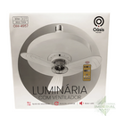 Luminaria com ventilador de teto OASIS