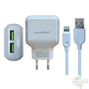 Carregador Turbo 4.1A Lightning (IOS) Y29-2 H'MASTON