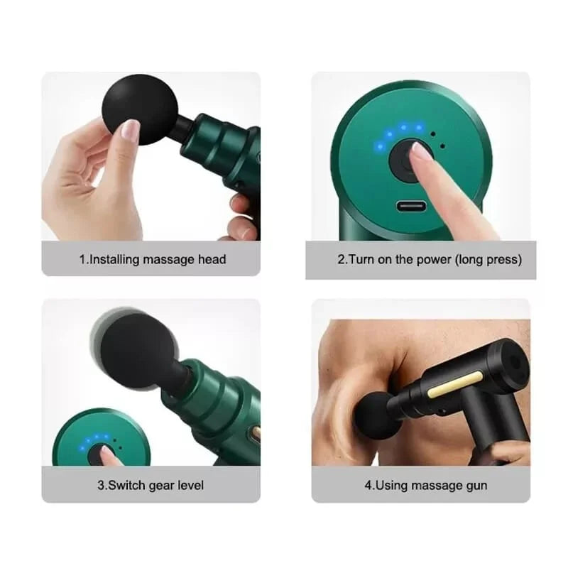 Mini Massageador -  Relaxamento muscular