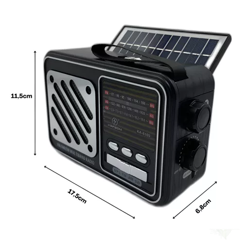 Radio e caixa de som KapBom Ka-8109