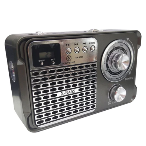 Radio e caixa de som KapBom Ka-8706