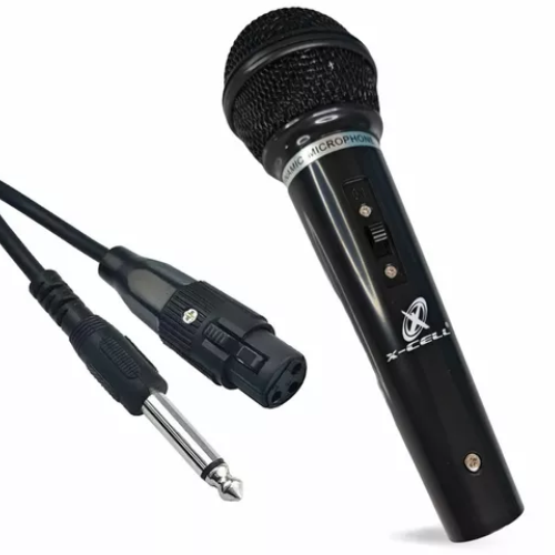 Microfone  Diâmico com Fio XC-ML-02