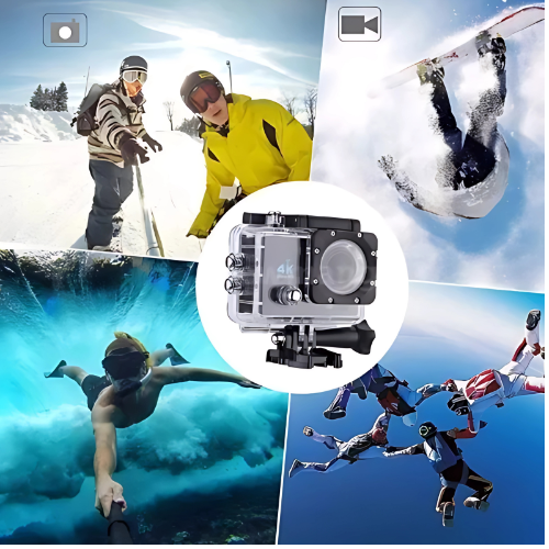 Câmera 4K Sport ultra HD a prova de agua Wi-fi