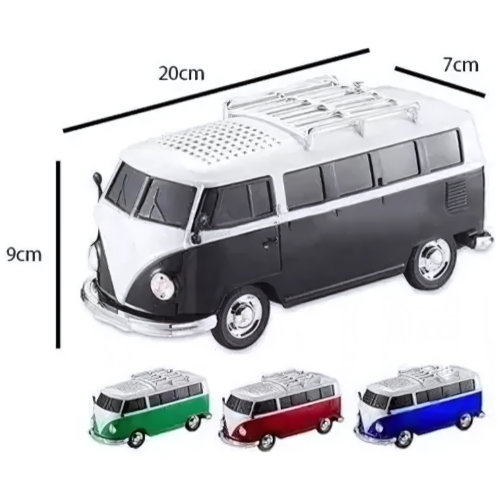 Caixa de Som em Formato de Kombi