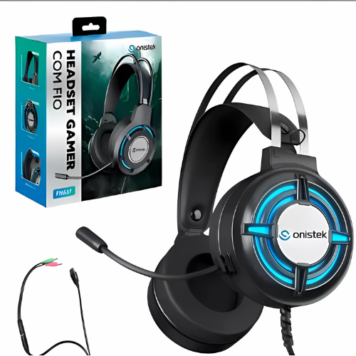 Headset Gamer Com Fio FN631