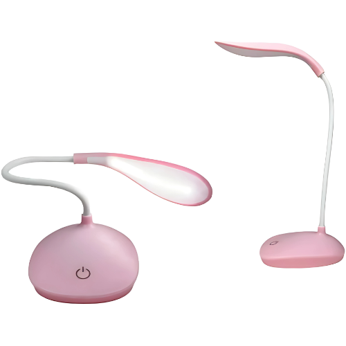 Luminária de Mesa Articulada KA-T1709 cor rosa