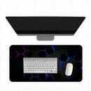 Mouse Pad Extra Grande 30 x 80 cm Impermeável Antiderrapante Arte Geométrico