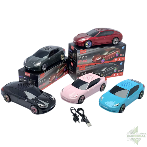 Caixa de Som em Formato de porche WS-599