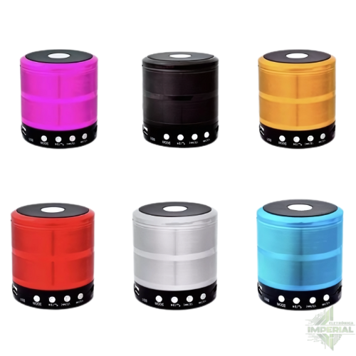 Mini Caixa de Som Speaker Ws-887