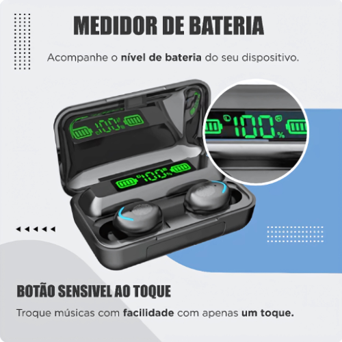 Fone de Ouvido TWS F9-5