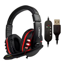 Fone E-sportes Auriculares para Jogos LEF-104