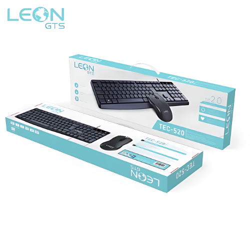Leon Gts Tec -520 Teclado e mouse
