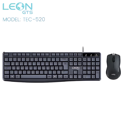 Leon Gts Tec -520 Teclado e mouse