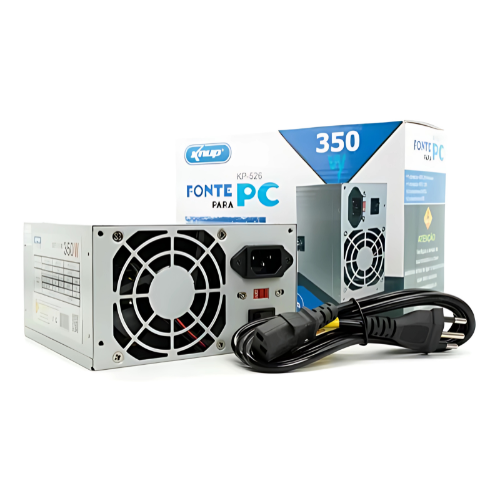 Fonte para PC Knup 350w 110/220  kp-526