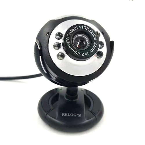 Web Cam Com Microfone Embutido Relogs Rk-720p