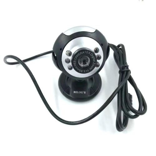 Web Cam Com Microfone Embutido Relogs Rk-720p