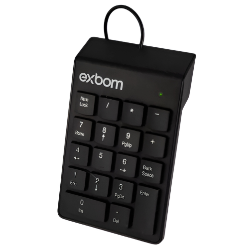 Teclado Numérico Exbom