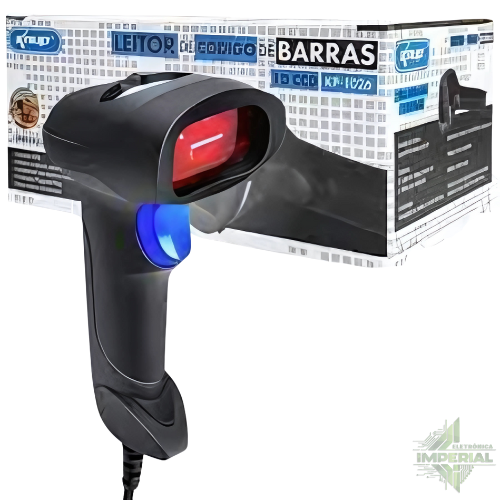Leitor de Código de Barras Knup