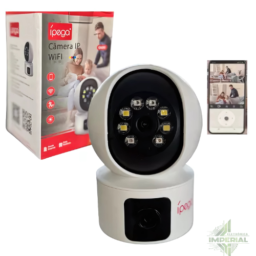 Câmera Baba Eletrônica Wifi Visão Noturna Detector ÍPEGA GIRATORIA