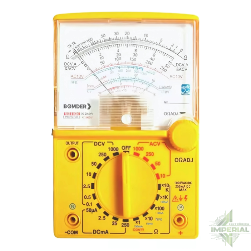 Multímetro Analógico Bomber BOM-6001