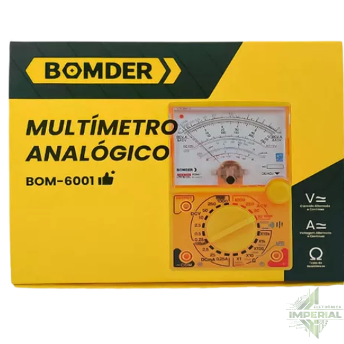 Multímetro Analógico Bomber BOM-6001