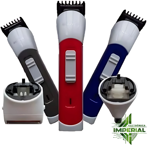 Maquina  Corta Cabelo Barba Pelo Nariz Fácil Limpeza! 3em 1 NHC-2011