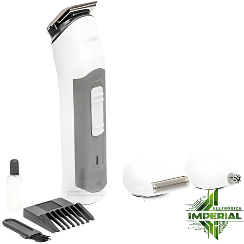 Maquina  Corta Cabelo Barba Pelo Nariz Fácil Limpeza! 3em 1 NHC-2011