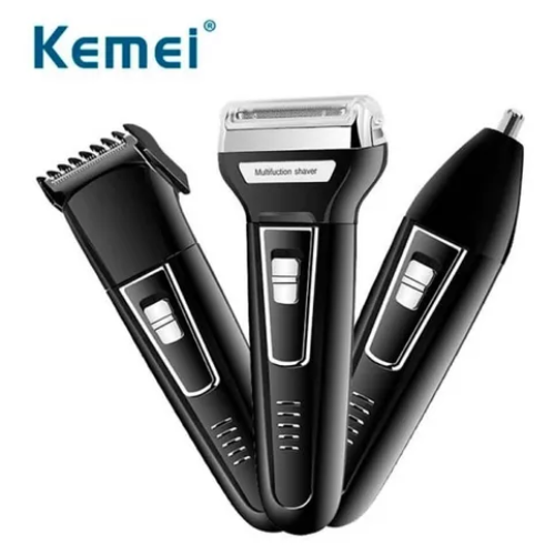 Kit de Barbear 3 IN 1 KEMEI KM-6559