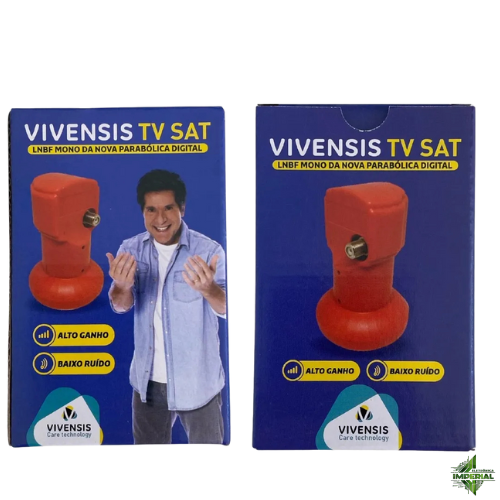 Lnbf Ku Simples Alto Ganho Vivensis