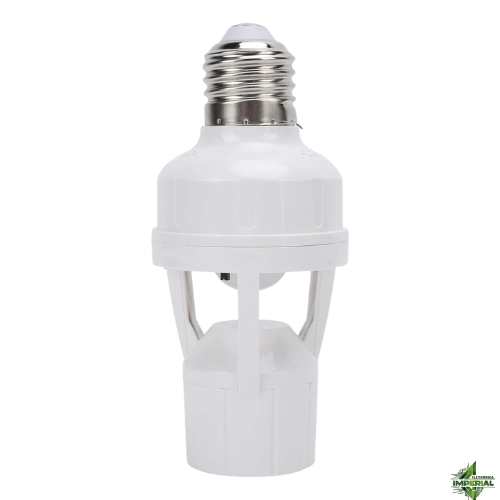 Sensor Infravermelho Soquete Lâmpada E27 Bivolt Motion 360°