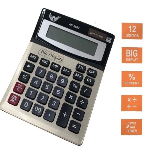 Calculadora Eltrônica 12 DÍGITOS